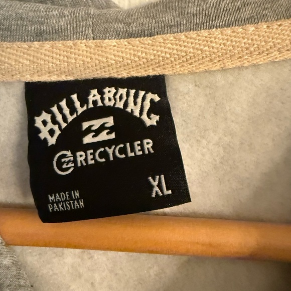 Billabong All Day Zip-Up Sweatshirt Men’s XL NWT - Picture 3 of 4